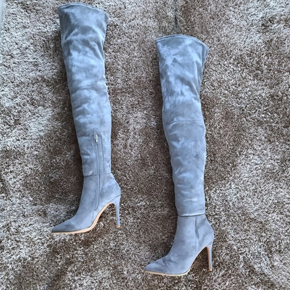 Thigh High OTK Boots - Slim Fit - Picture 3 of 8